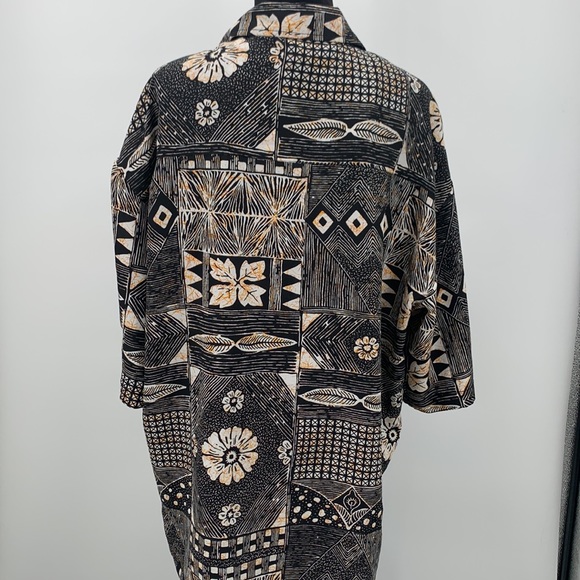 Hawaiian Luau shirt Vintage Michael Irvin 88 size XL - Picture 3 of 6